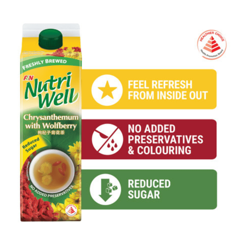 [Halal] Nutriwell Chrysanthemum Wolfberry Drink 946ml