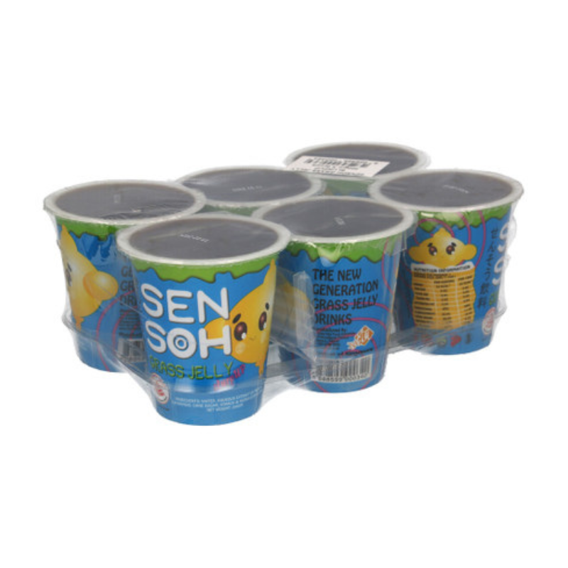 [Halal] Grass Jelly Chin Chow 200g x 6 Cups