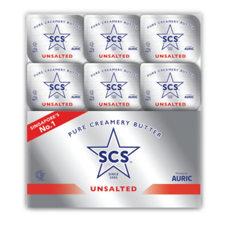 [Halal] SCS Unsalted Butter Portion 10g x 12pc