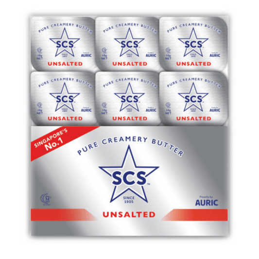 [Halal] SCS Unsalted Butter Portion 10g x 12pc