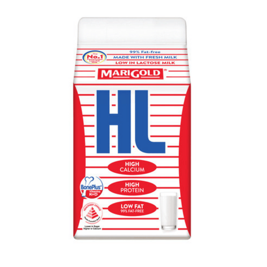 [Halal] Marigold HL Milk PLAIN 200ml