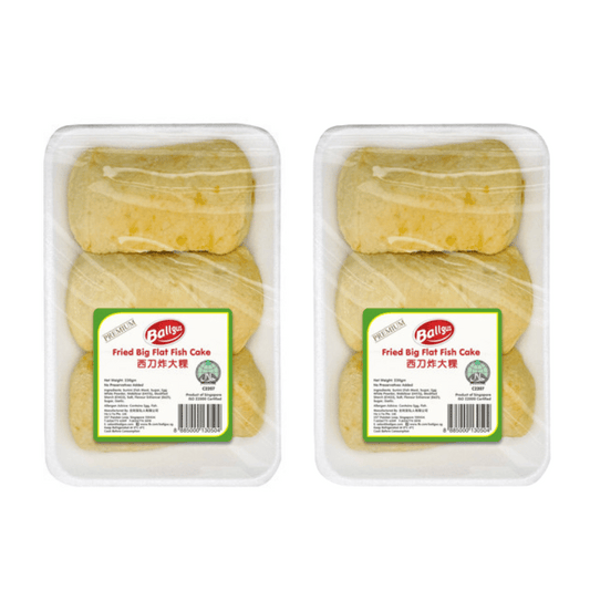 [Halal] Fried Big Flat Fishcake 6pc