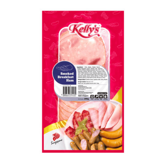 Smoked Breakfast Ham Pork 200g