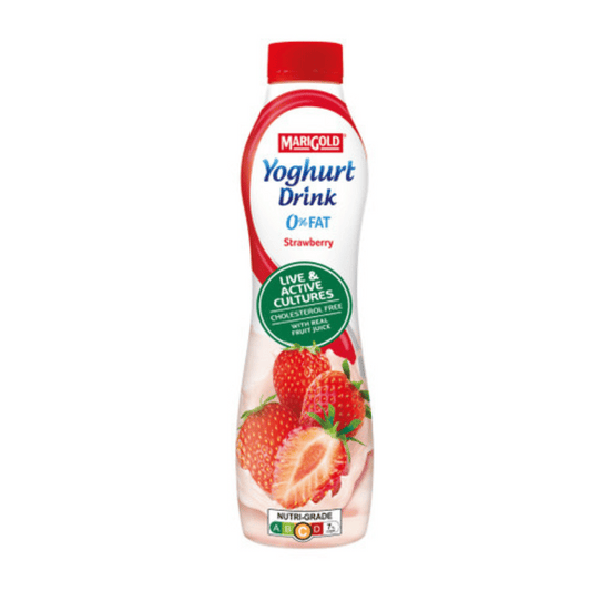 [Halal] Marigold 0 Fat Yogurt Drink Strawberry 700ml