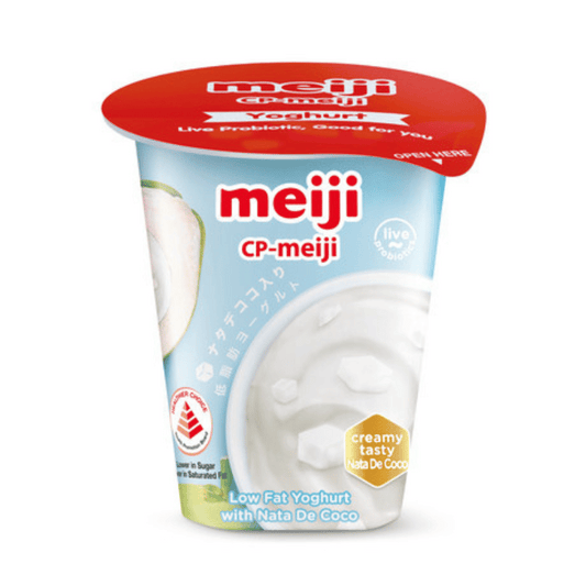 [Halal] Meiji Low Fat Yogurt Nada De Coco 135g x 4 Cups