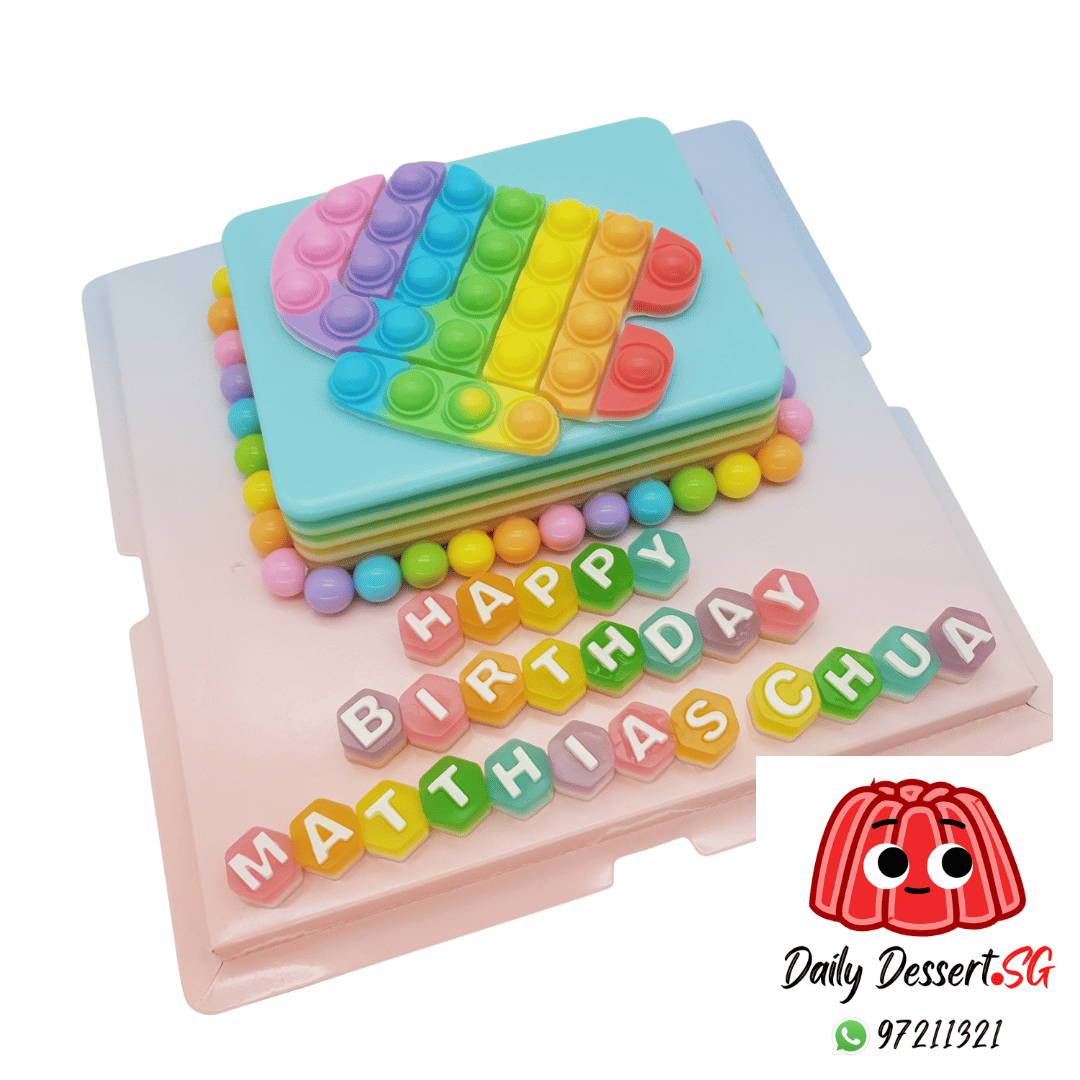 Jelly Cake - Among Us - Cake C