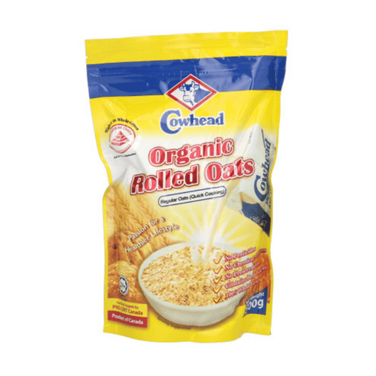[Halal] Cowhead Organic Rolled Oats - Quick Cooking 500g