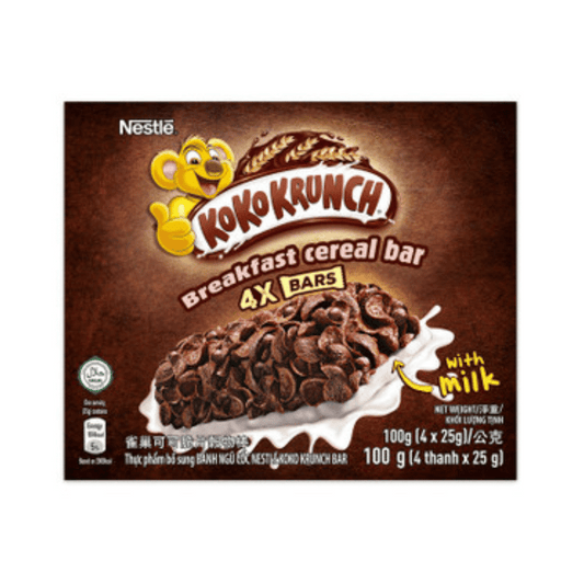 [Halal] Nestle Koko Krunch Breakfast Cereal Bar 4 x 25g
