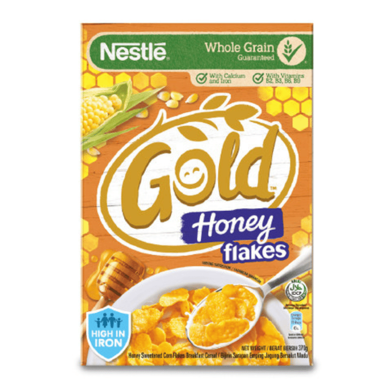 [Halal] Nestle Honey Gold Corn Flakes 370g