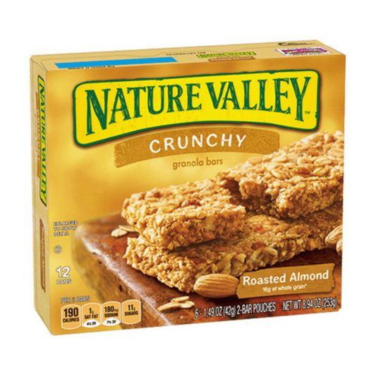 [Halal] Nature Valley Crunchy Granola Bars Roasted Almond  5 x 42g