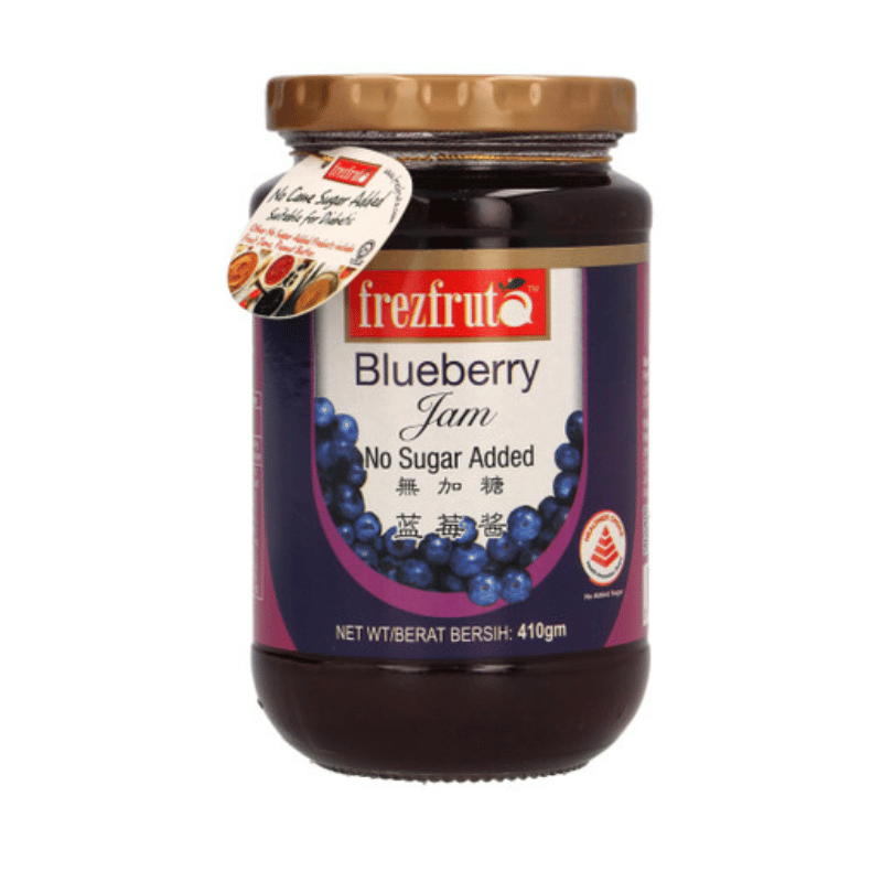 [Halal] Frezfuta Blueberry Jam No Sugar Added 410g