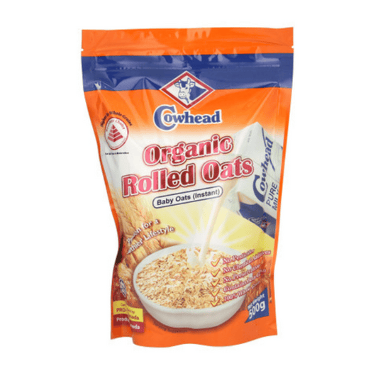 Cowhead Organic Rolled Oats - Instant 500g