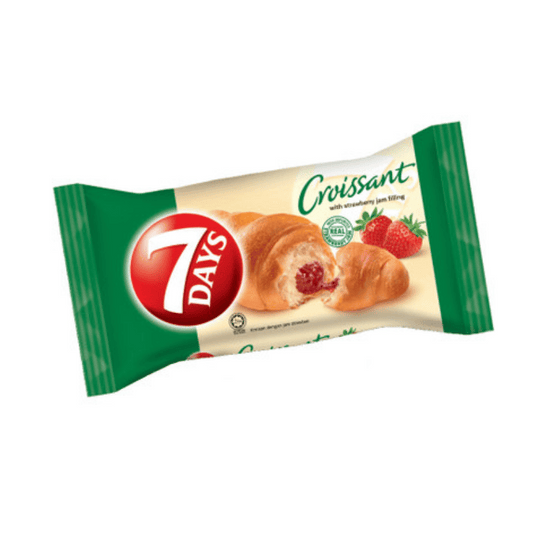 [Halal] 7 days Strawberry Croissant 60g