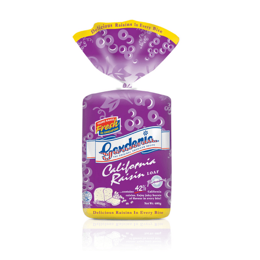 [Halal] Gardenia California Raisin Loaf 400g