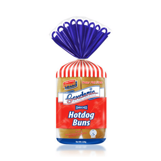 [Halal] Gardenia Hotdog Bun 220g