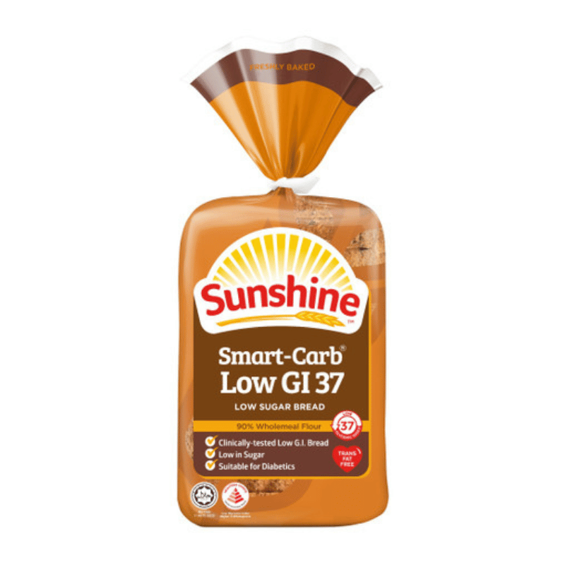 [Halal] Sunshine Low Sugar Smart-Carb Low GI Bread 360g
