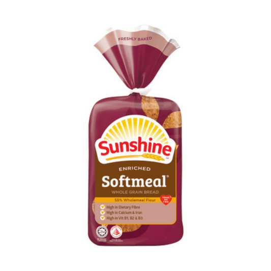 [Halal] Sunshine Softmeal Whole Grain Bread 400g
