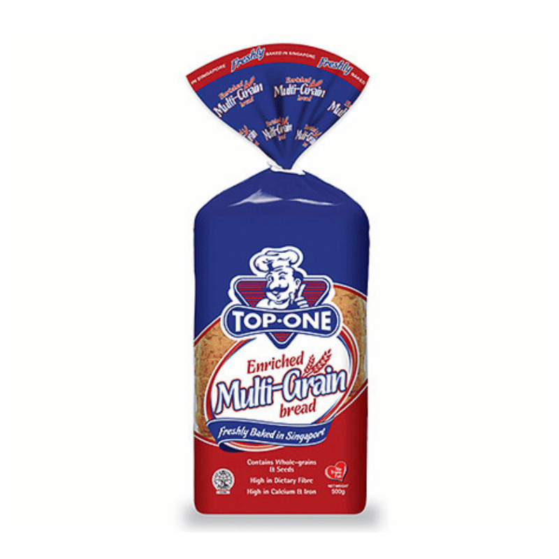 [Halal] Top-One Enriched Multi-Grain Bread 500g
