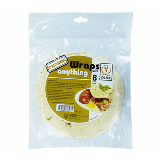 [Halal] Quix Plain Wrap 360g 8pc
