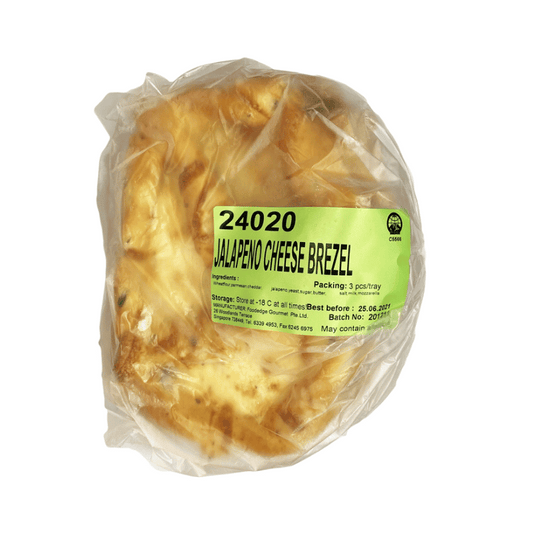 [Halal] Jalapeno Cheese Brezel 3pcs