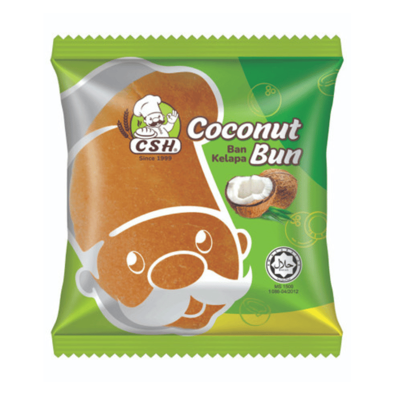 [Halal] Coconut Bun 60g