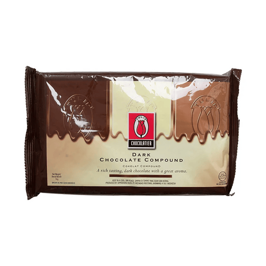 [Halal] Dark Chocolate Compound Coating 1kg