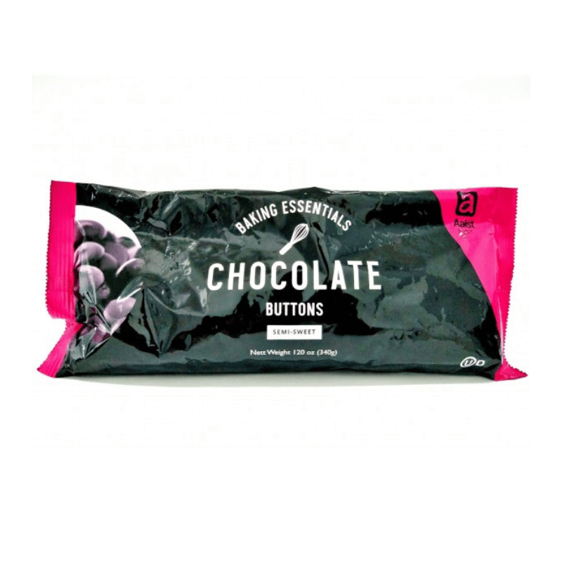 [Halal] Aalst Semi Sweet Dark Cooking Chocolate Buttons 340g