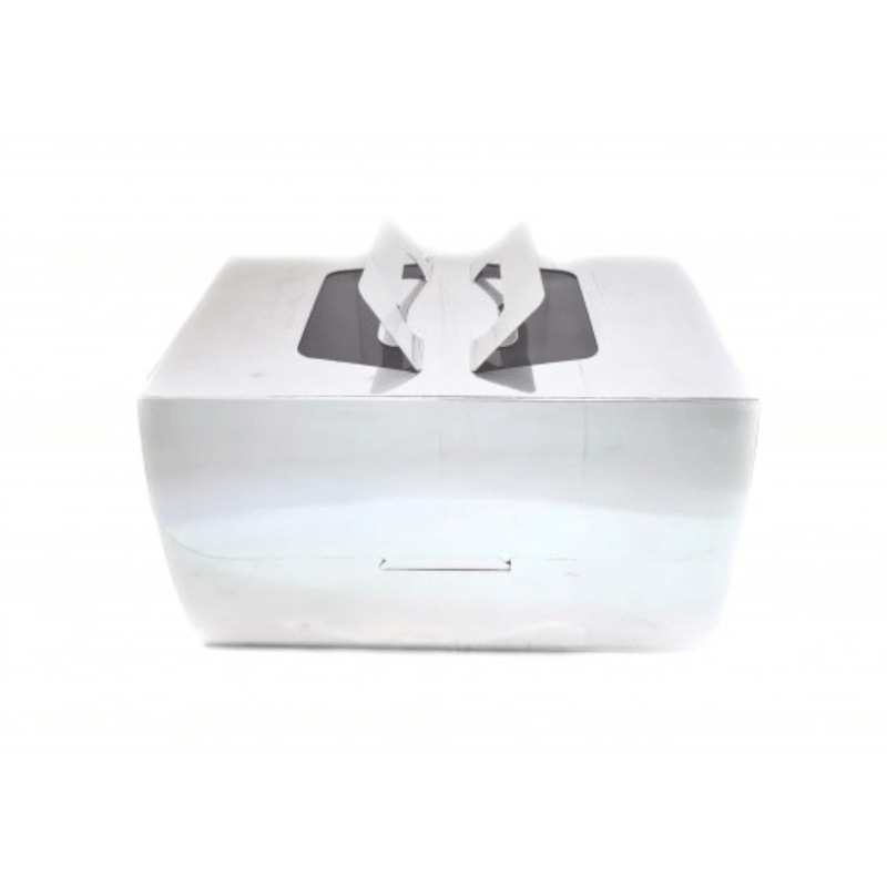 Cake Box Silver Window 2pcs