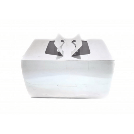 Cake Box Silver Window 2pcs