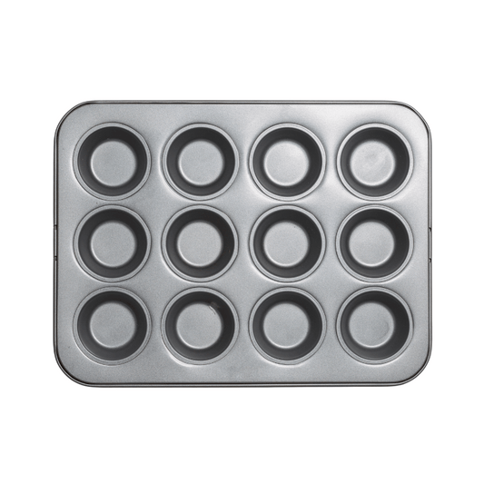 Muffin Baking Pan 12 Holes (Hole Size:Top 6.5, Base 5cm)