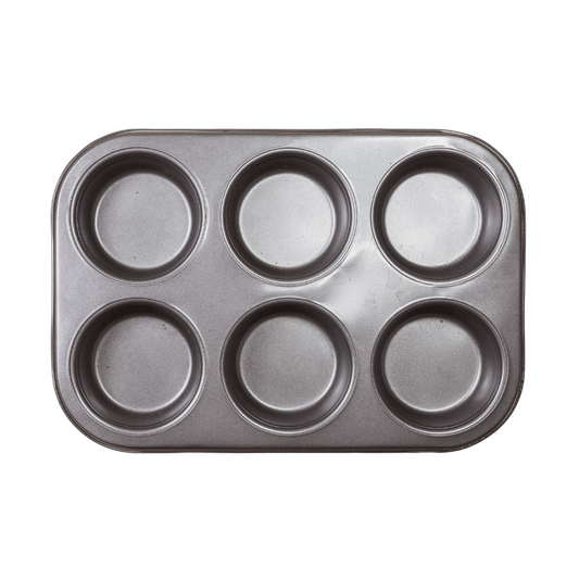 Muffin Baking Pan 6 Holes (Hole Size:Top 6.5, Base 5cm)