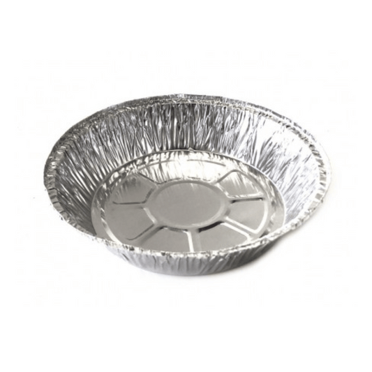 Aluminium Round Tray 10pcs - Top Dia 167mm x Base Dia 138mm x Ht 39mm