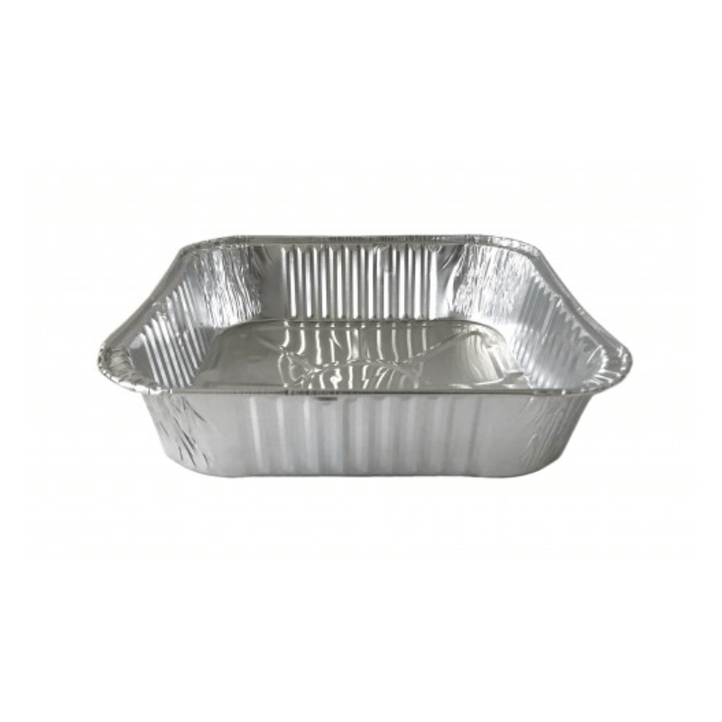 Aluminium Square Tray 5pcs - Top 195mm x Base 170mm x Ht 45mm