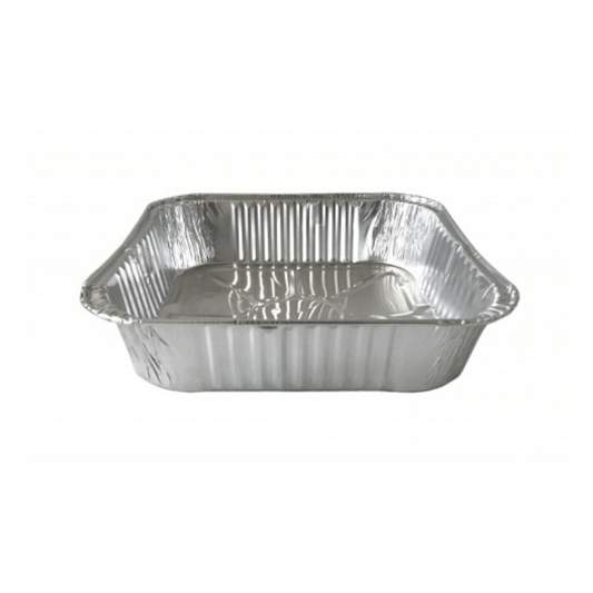 Aluminium Square Tray 5pcs - Top 195mm x Base 170mm x Ht 45mm