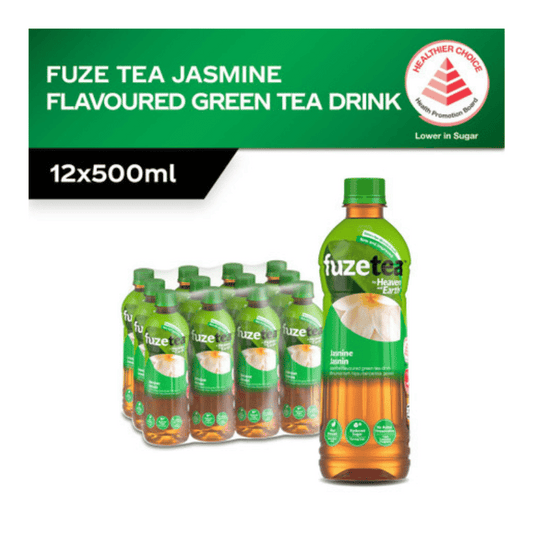 [Halal] Fuze Jasmine Green Tea 500ml x 12 Bottles
