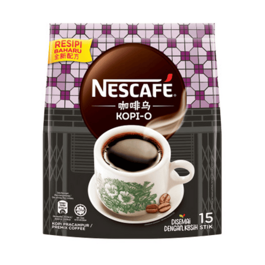 [Halal] Nescafe Kopi-O 15 Sticks x 16g