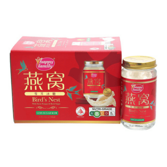 [Halal] Bird's Nest With Snow Fungus & Rock Sugar 150ml x 6btl