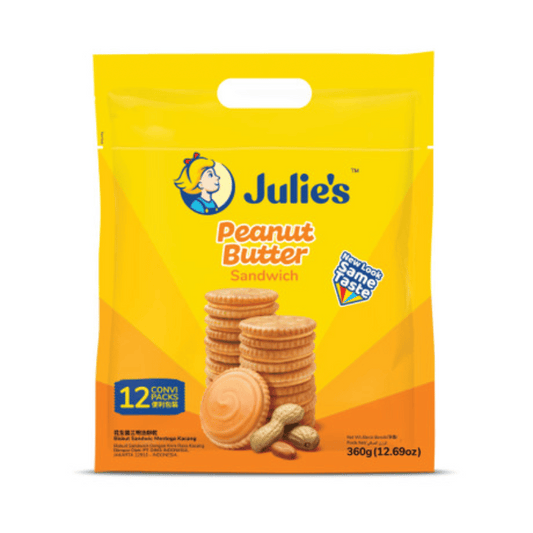 [Halal] Julie's Peanut Butter Sandwich Cracker 30g x 10pkt