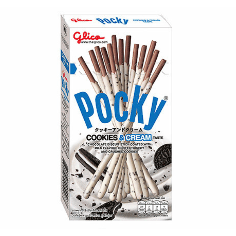 [Halal] Pocky Cookies and Cream 47g x 3pkts