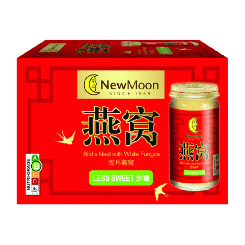 [Halal] Bird Nest with White Fungus Less Sweet 6 x 150g
