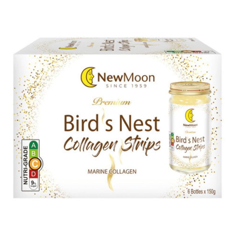 [Halal] Bird Nest Marine Collagen Strips 6 x 150g