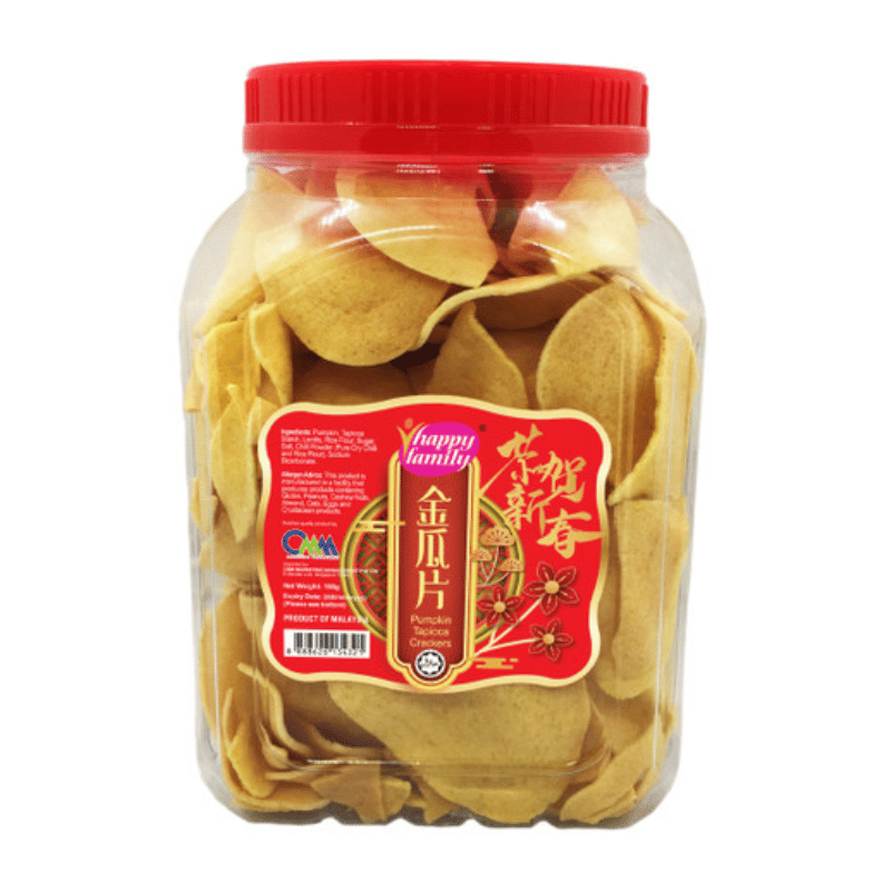 [Halal] Pumpkin Tapioca Crackers 150g Bottle