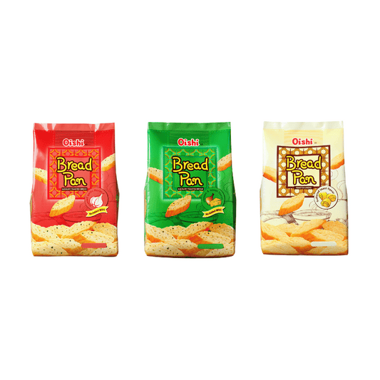 Oishi Bread Pan (Garlic / Cheese Onion / Butter) 42g x 5pkts