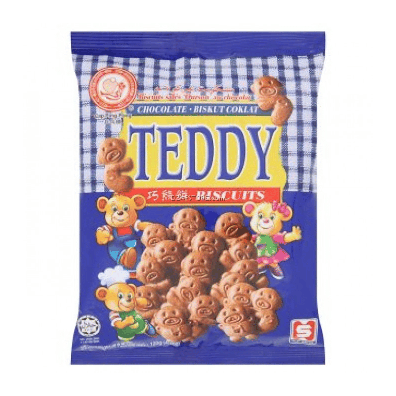 [Halal] Teddy Bear Chocolate Biscuits 14g x 40pkt