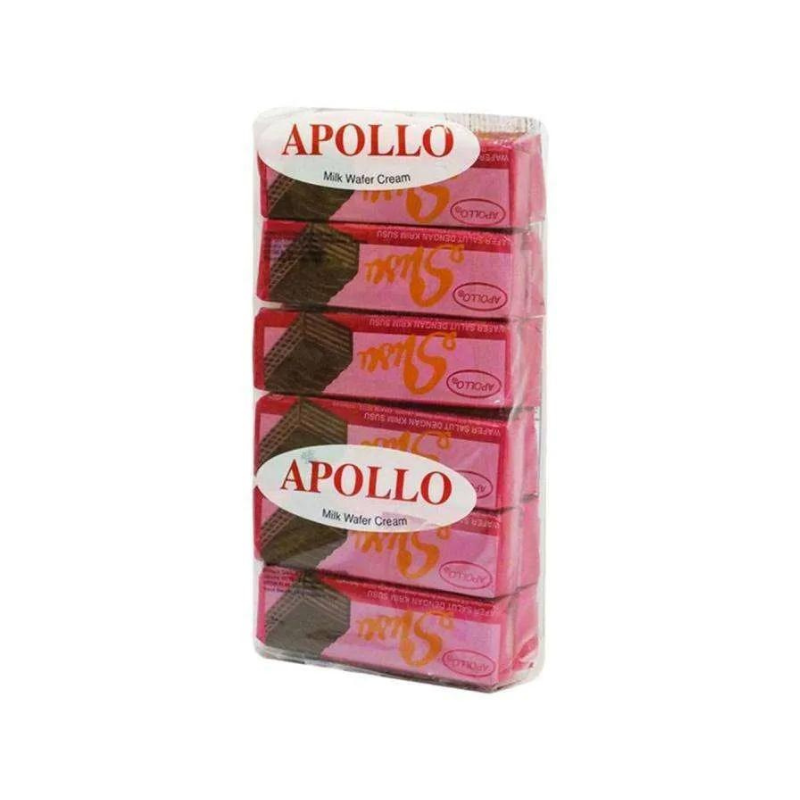 [Halal] Apollo Wafer - Milk 12pc
