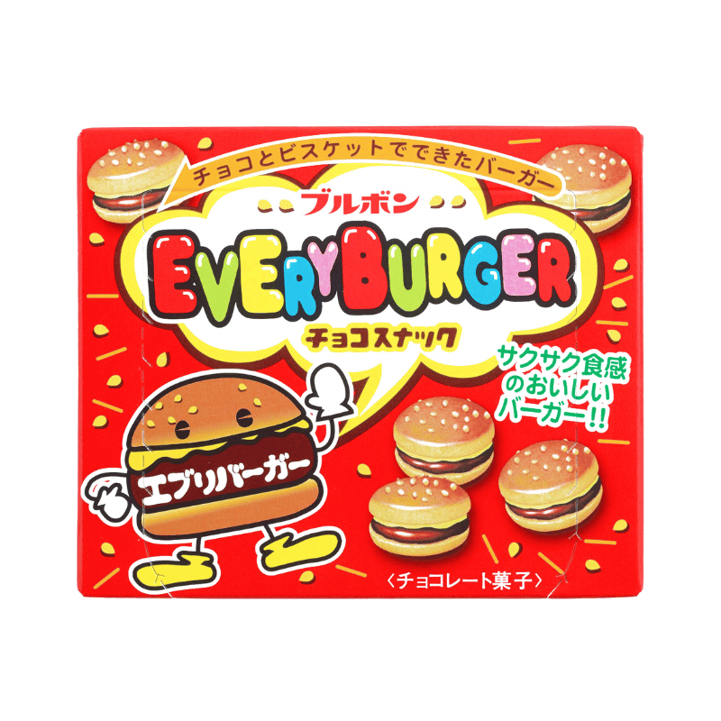 Bourbon EveryBurger Chocolate Cookie 66g x 10pkt