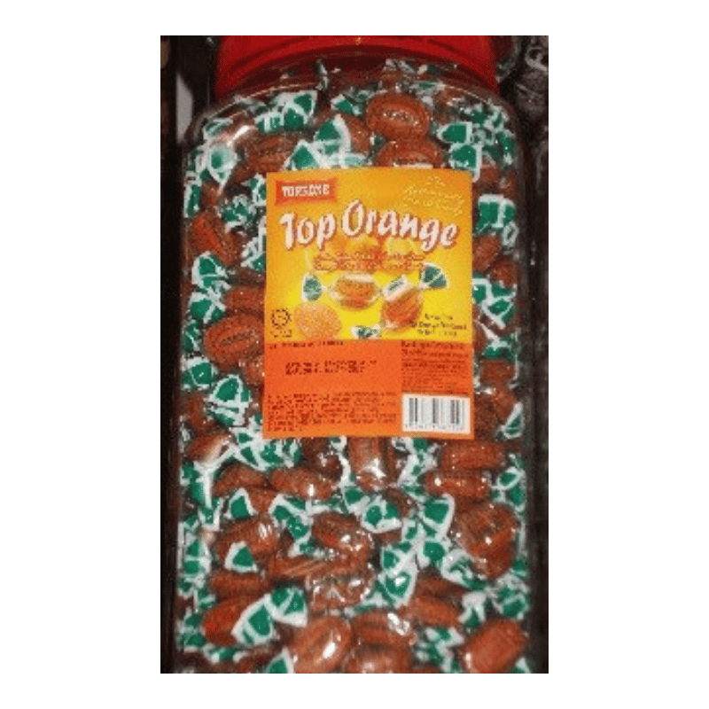 [Halal] Torrone Sour Orange Candy 600pc