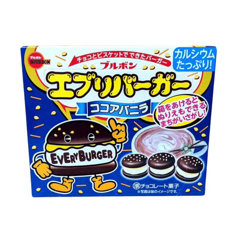Bourbon EveryBurger Vanilla Cookie 66g x 10pkt