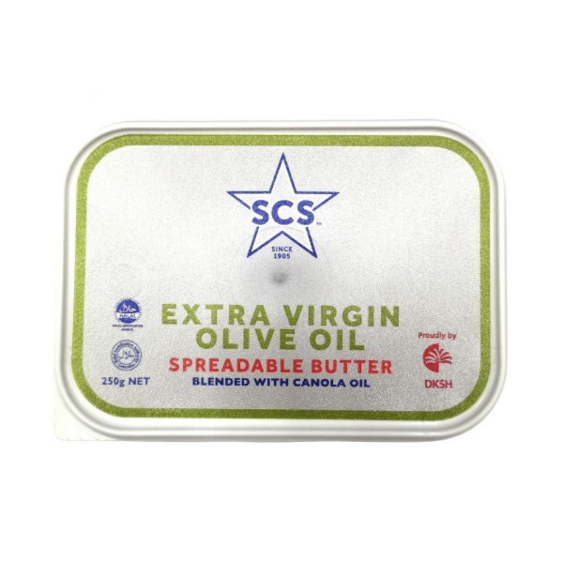 [Halal] SCS Extra Virgin Olive Oil Spreadable Butter 250g – Daily Cart