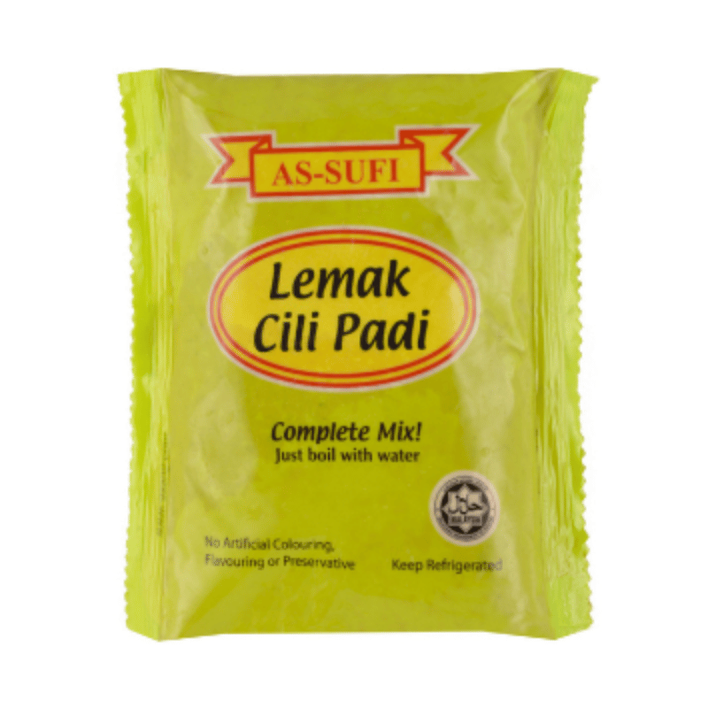 [Halal] As Sufi Lemak Cili Padi Mix 200g